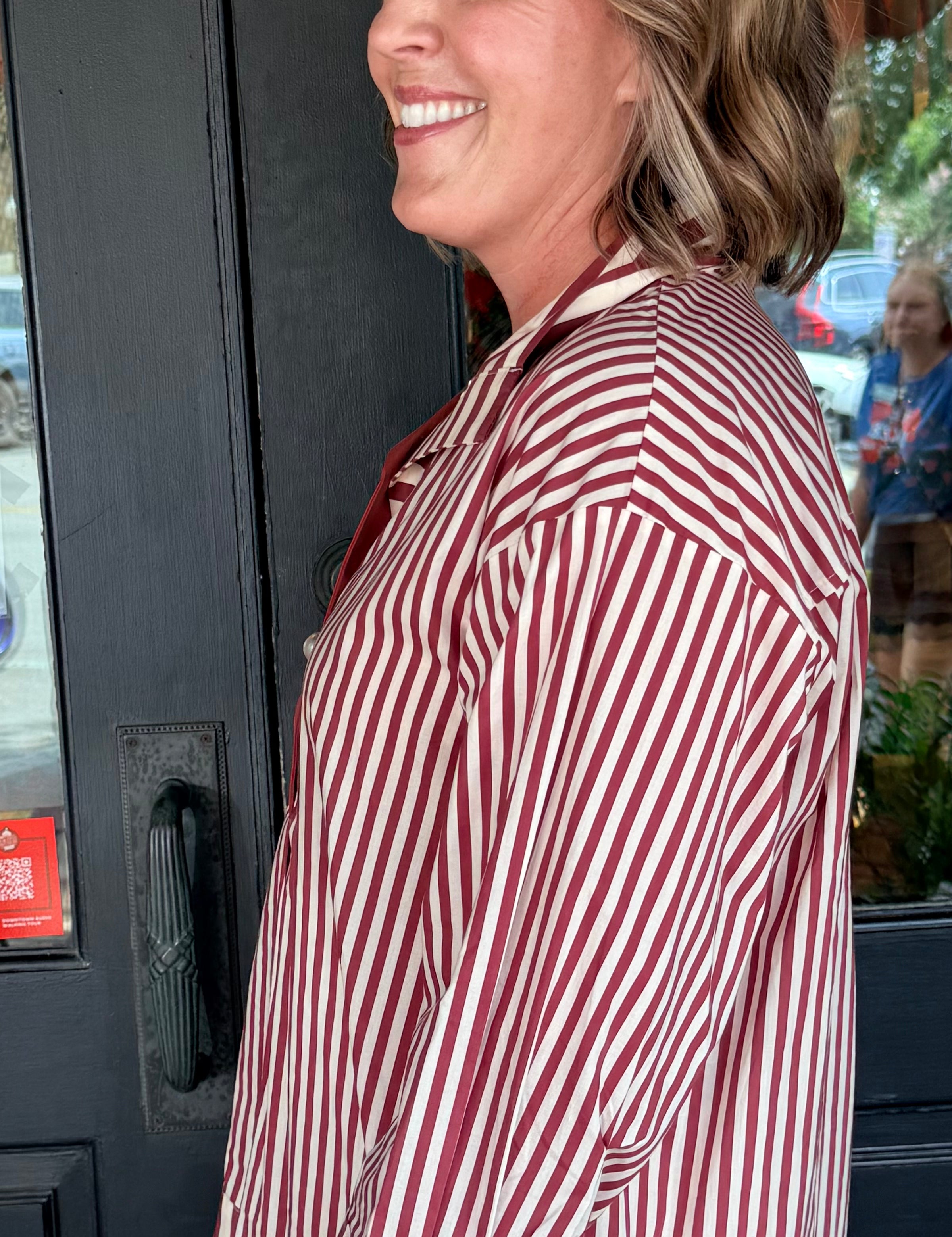 Corrine Striped Top