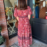 Lynn Rust Dress