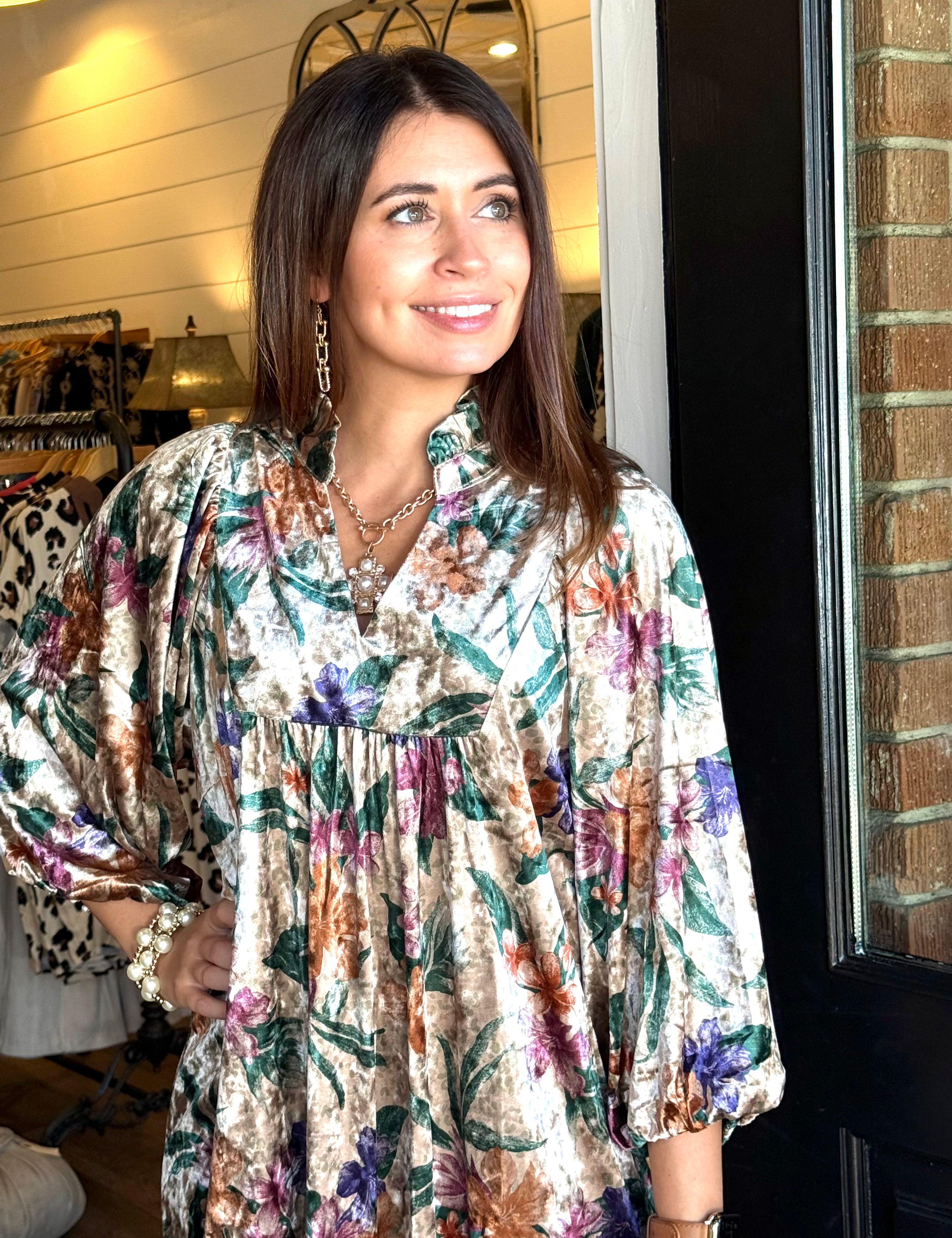 Blaire Velvet Dress