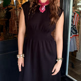 Ashley Solid Midi Dress