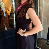 Ashley Solid Midi Dress