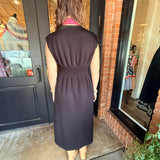 Ashley Solid Midi Dress