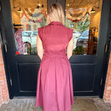 Megan Button Midi Dress