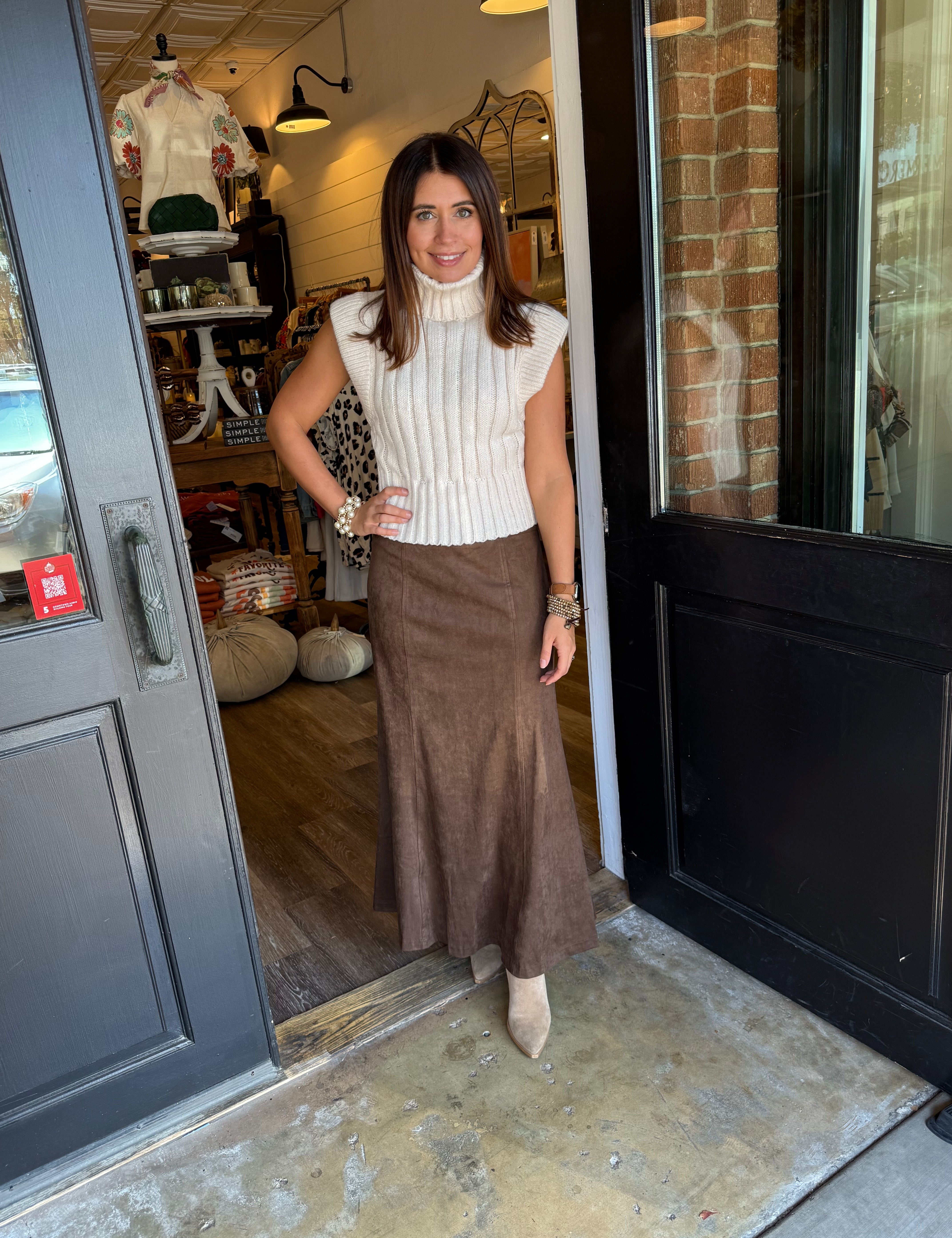 Raya Sleeveless Knit Top