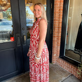 Morgan V-Neck Midi Dress