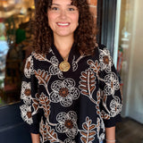 Olivia Embroidered Top