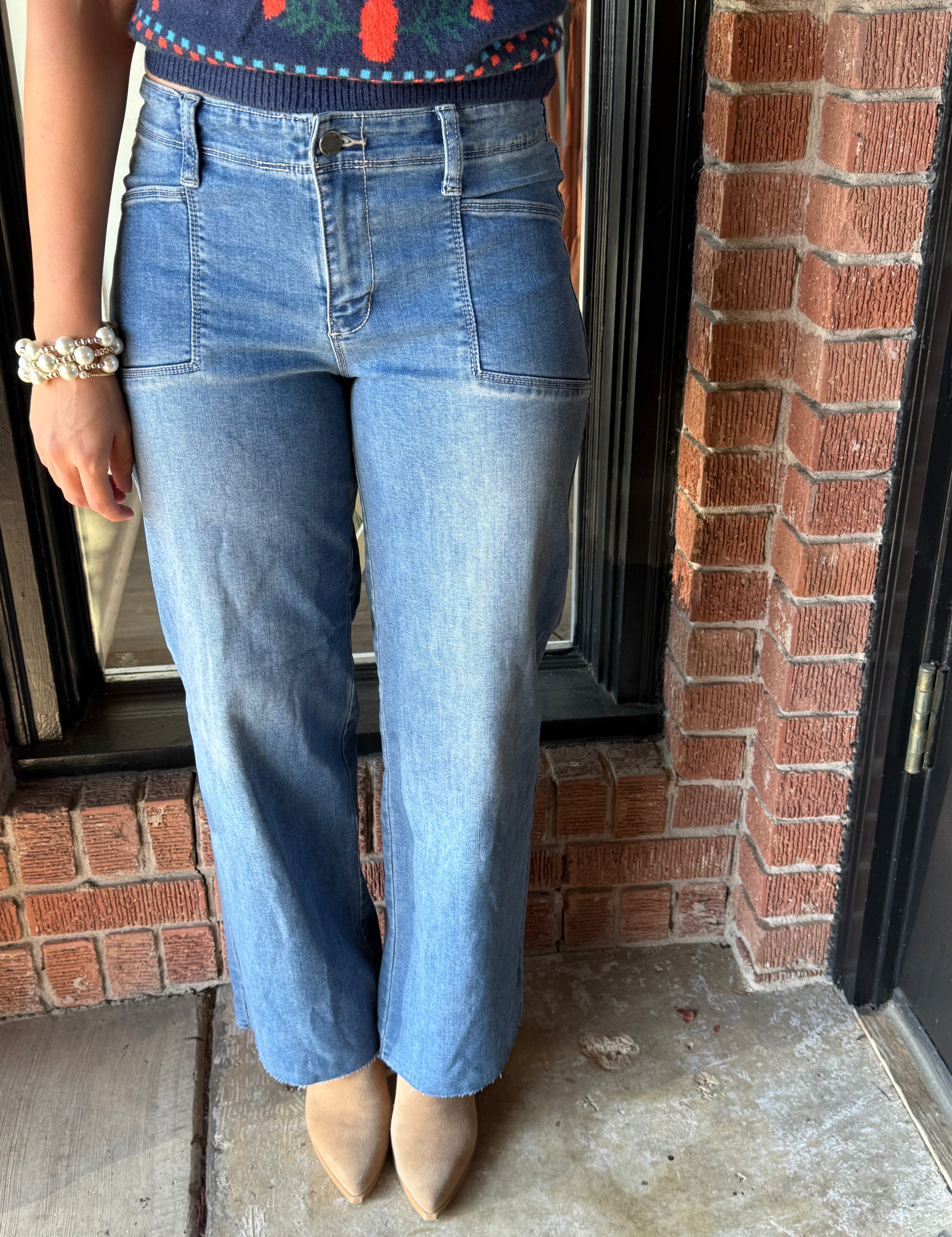 Heidi Wide Leg Jeans
