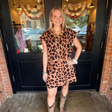 Dena Animal Print Top & Skirt Set