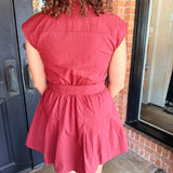 Donna Belted Shirt Dress