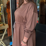 Mira Drawstring Waist Dress