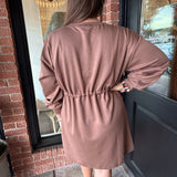 Mira Drawstring Waist Dress