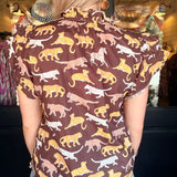 Jeana Tiger Print Top