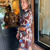Jenni Belted Mini Dress