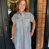Emma Striped Tunic Dress