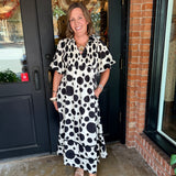 Heidi Polka Dot Midi Dress