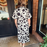 Heidi Polka Dot Midi Dress