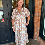 Heidi Polka Dot Midi Dress