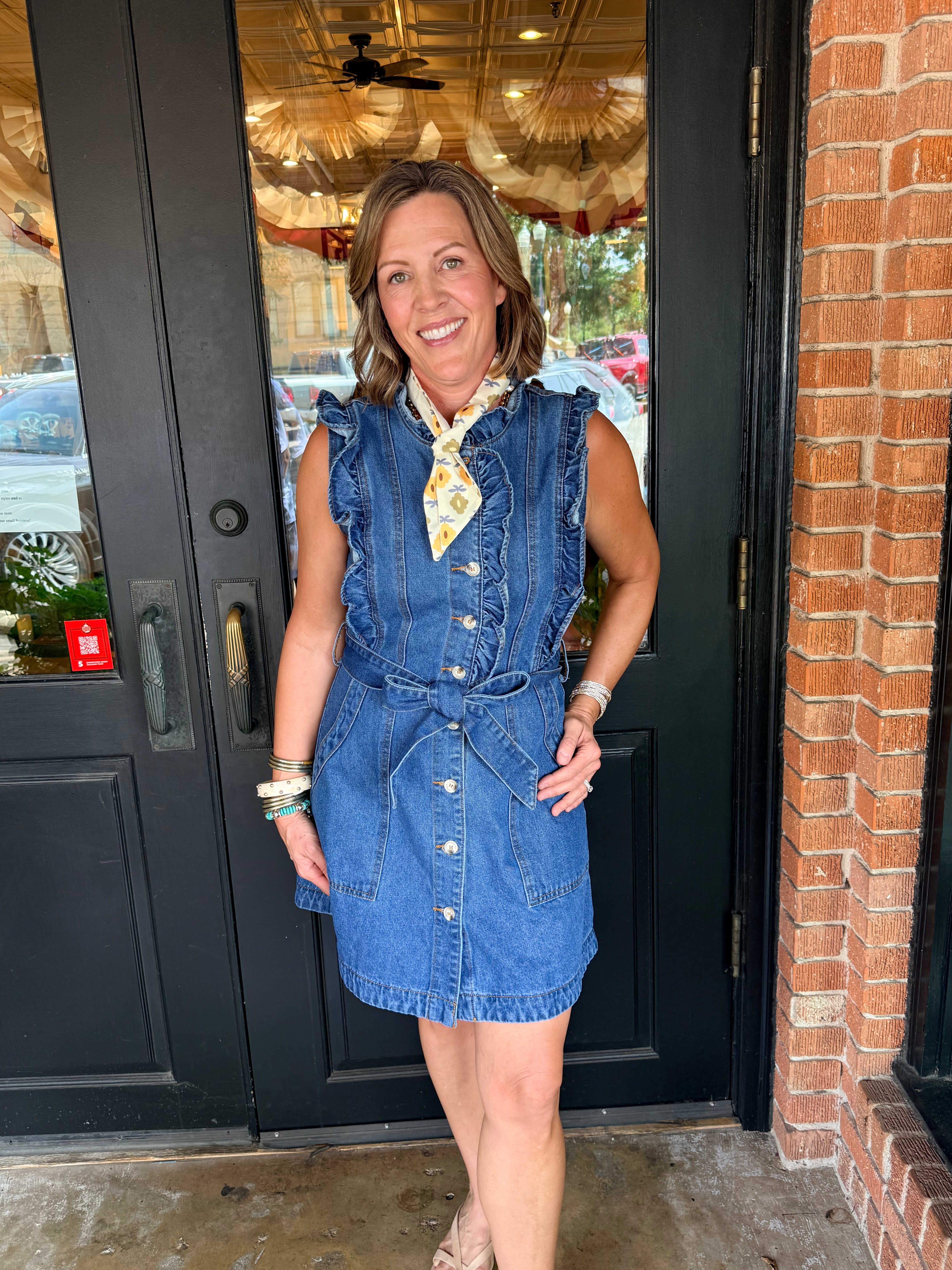 Inez Denim Dress