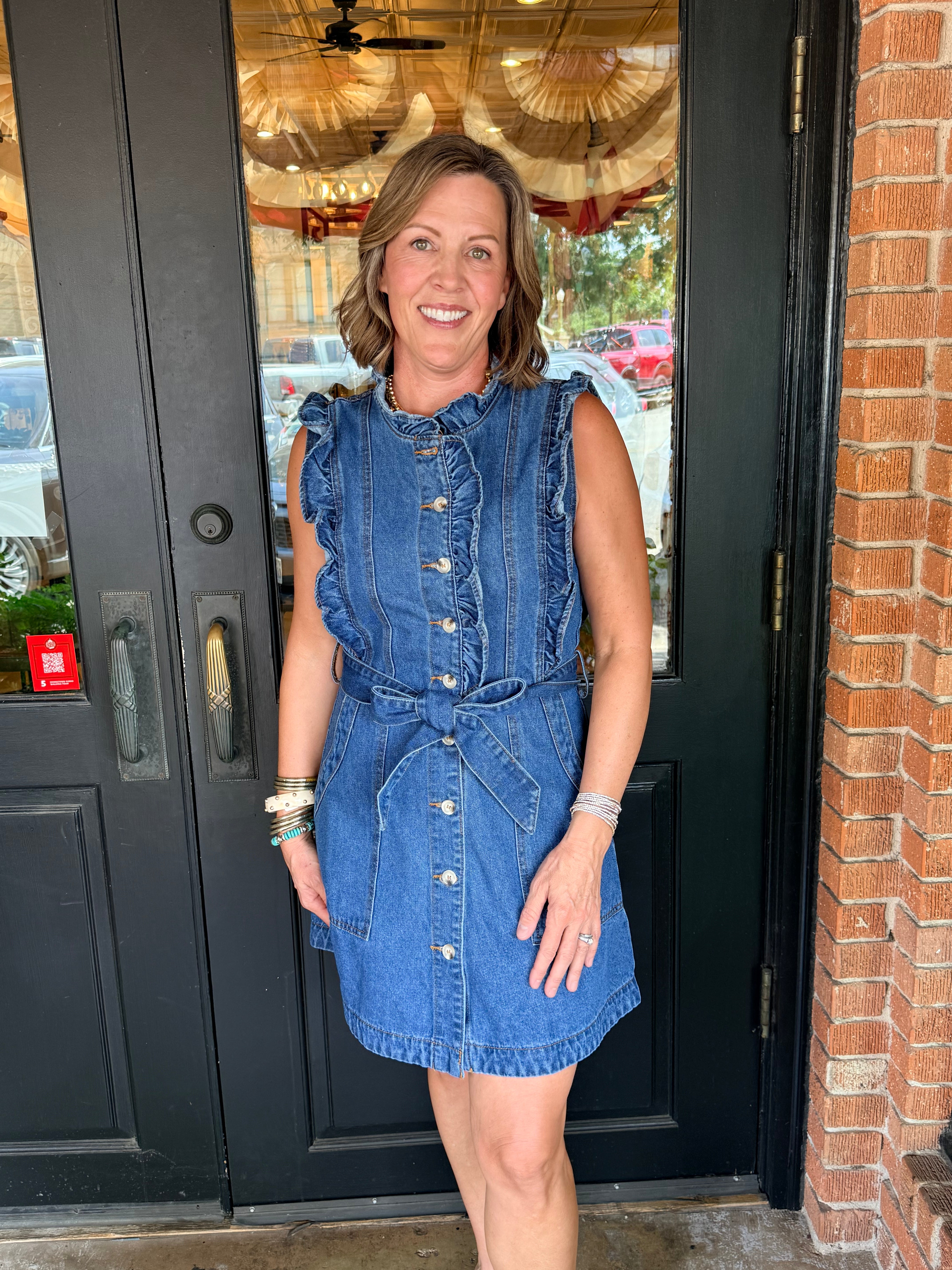 Inez Denim Dress