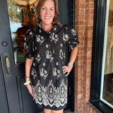 Nina Floral Mini Dress