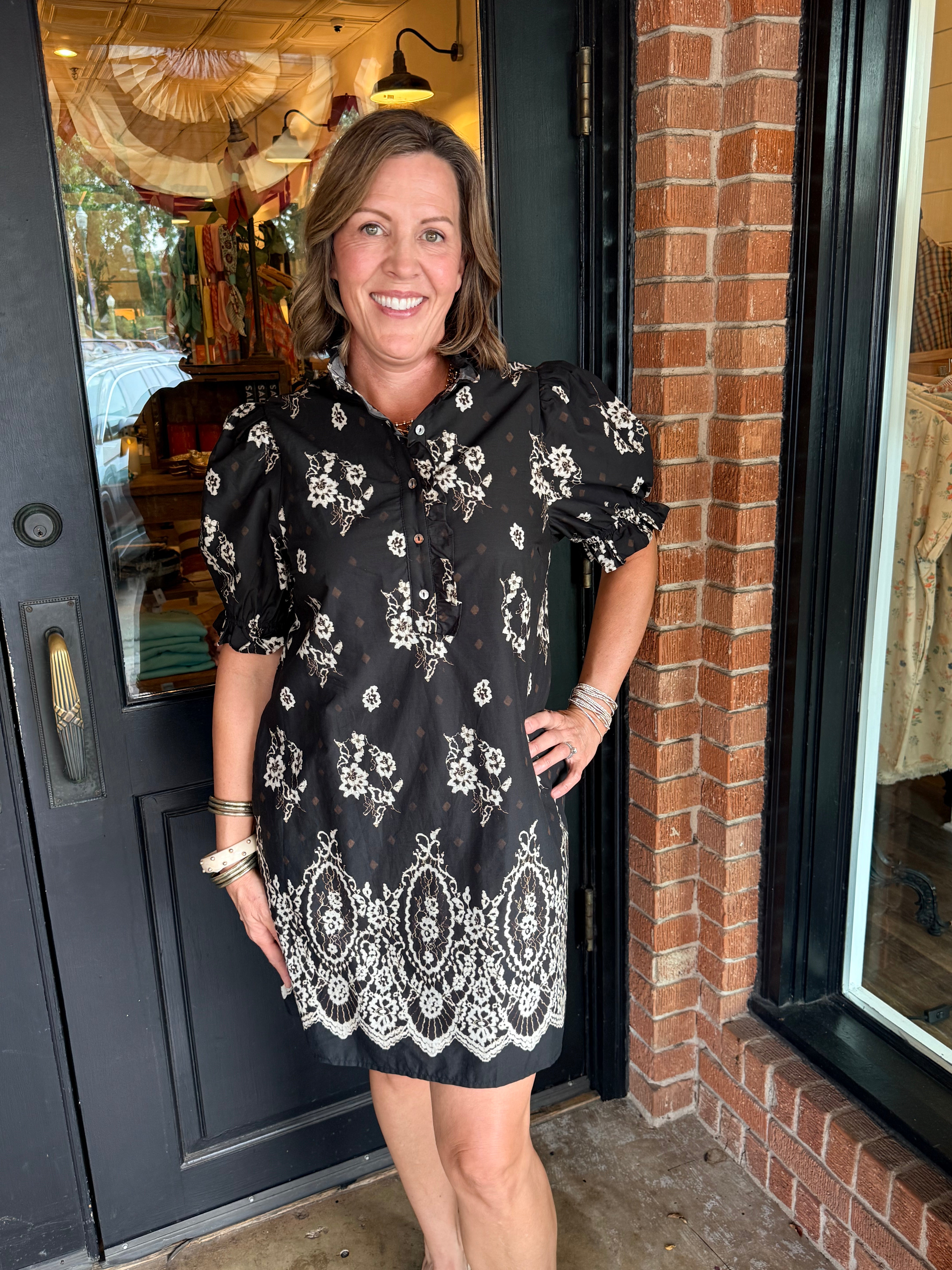 Nina Floral Mini Dress