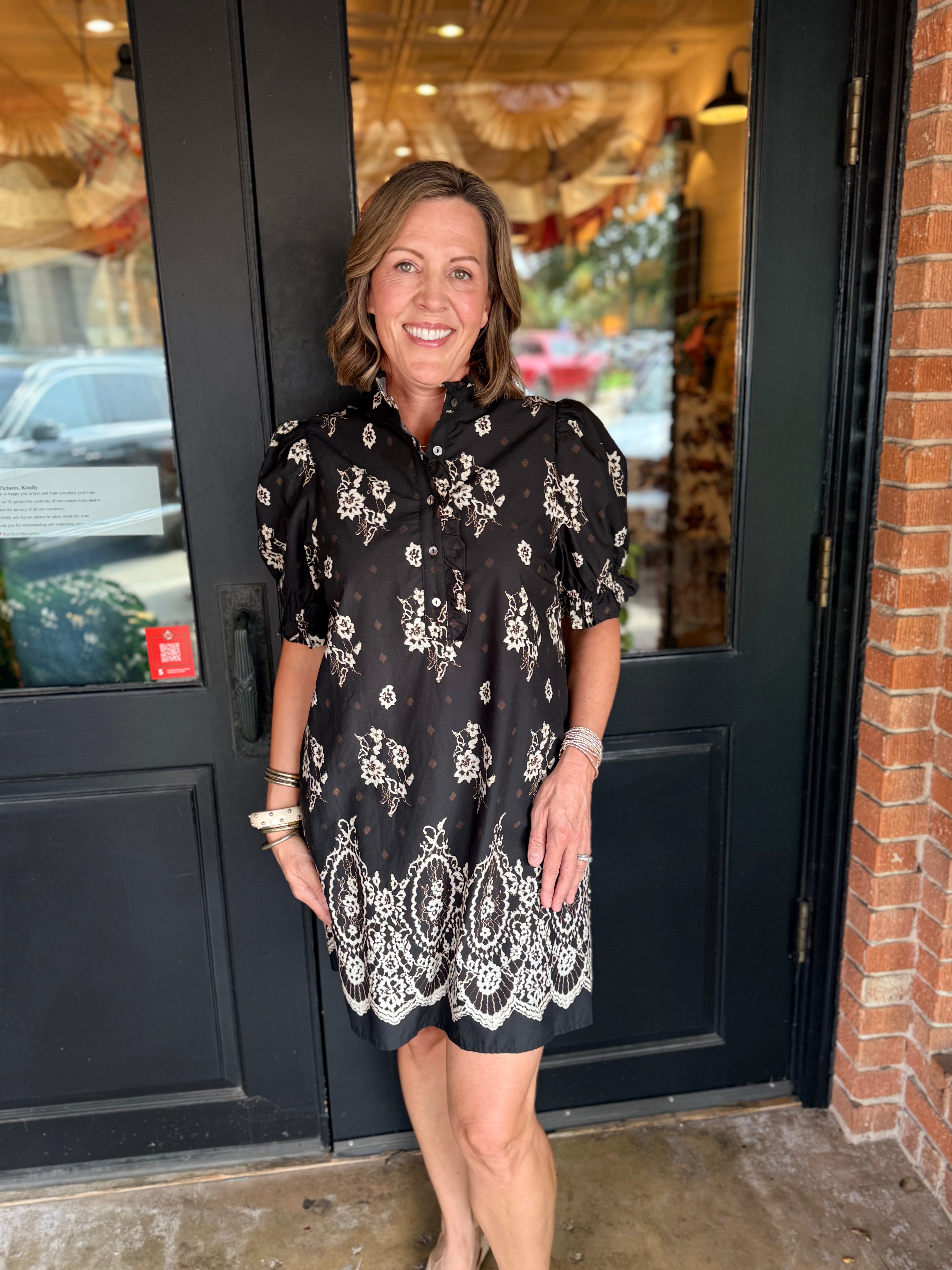 Nina Floral Mini Dress