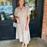 Kellie Polka Dot Midi Dress