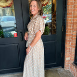 Kellie Polka Dot Midi Dress