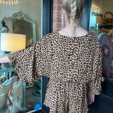 Meghan Animal Print Romper