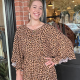 Meghan Animal Print Romper