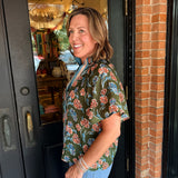 Nellie Floral Print Top