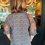 Mandi Floral Embroidered Top