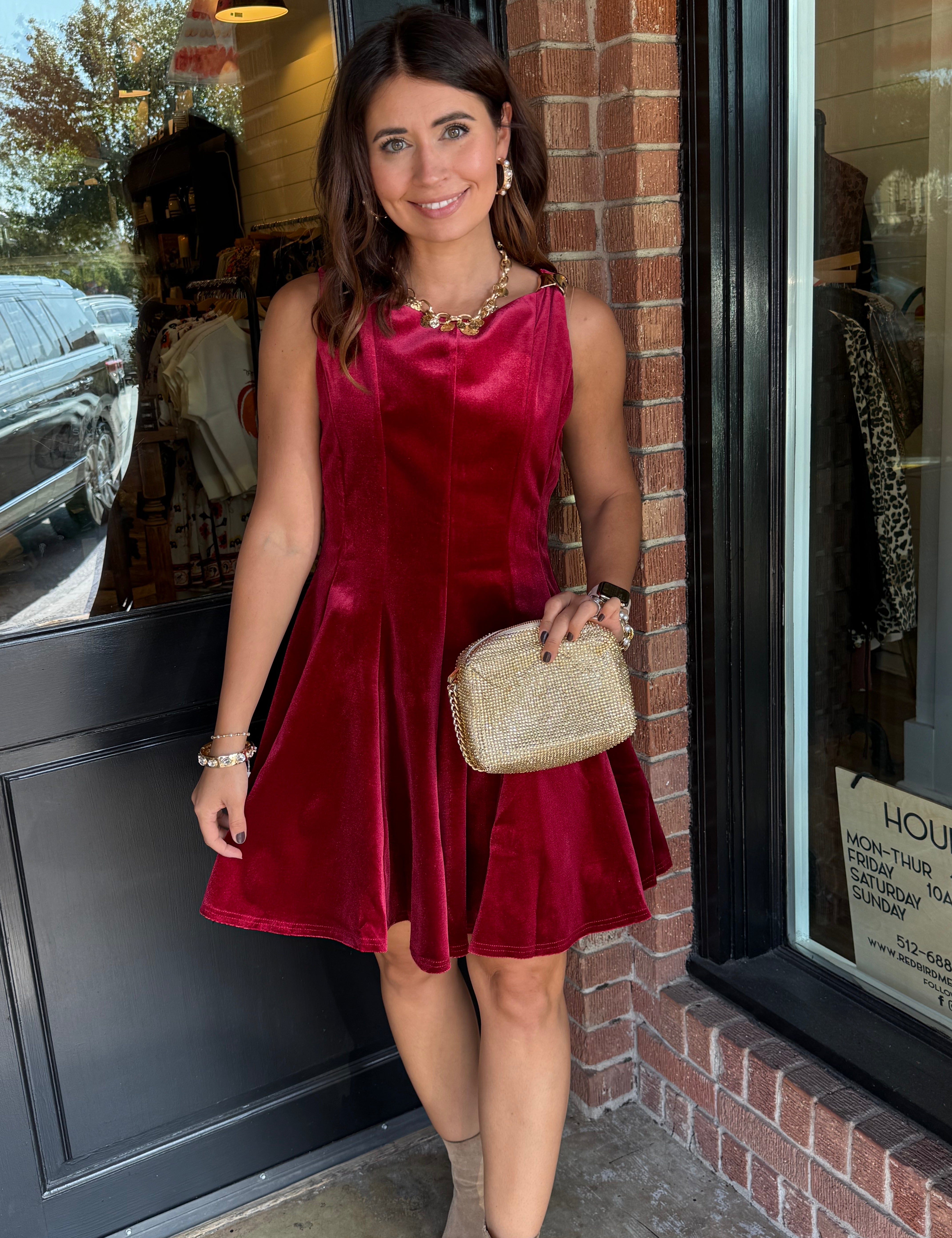 Juniper Velvet Mini Dress