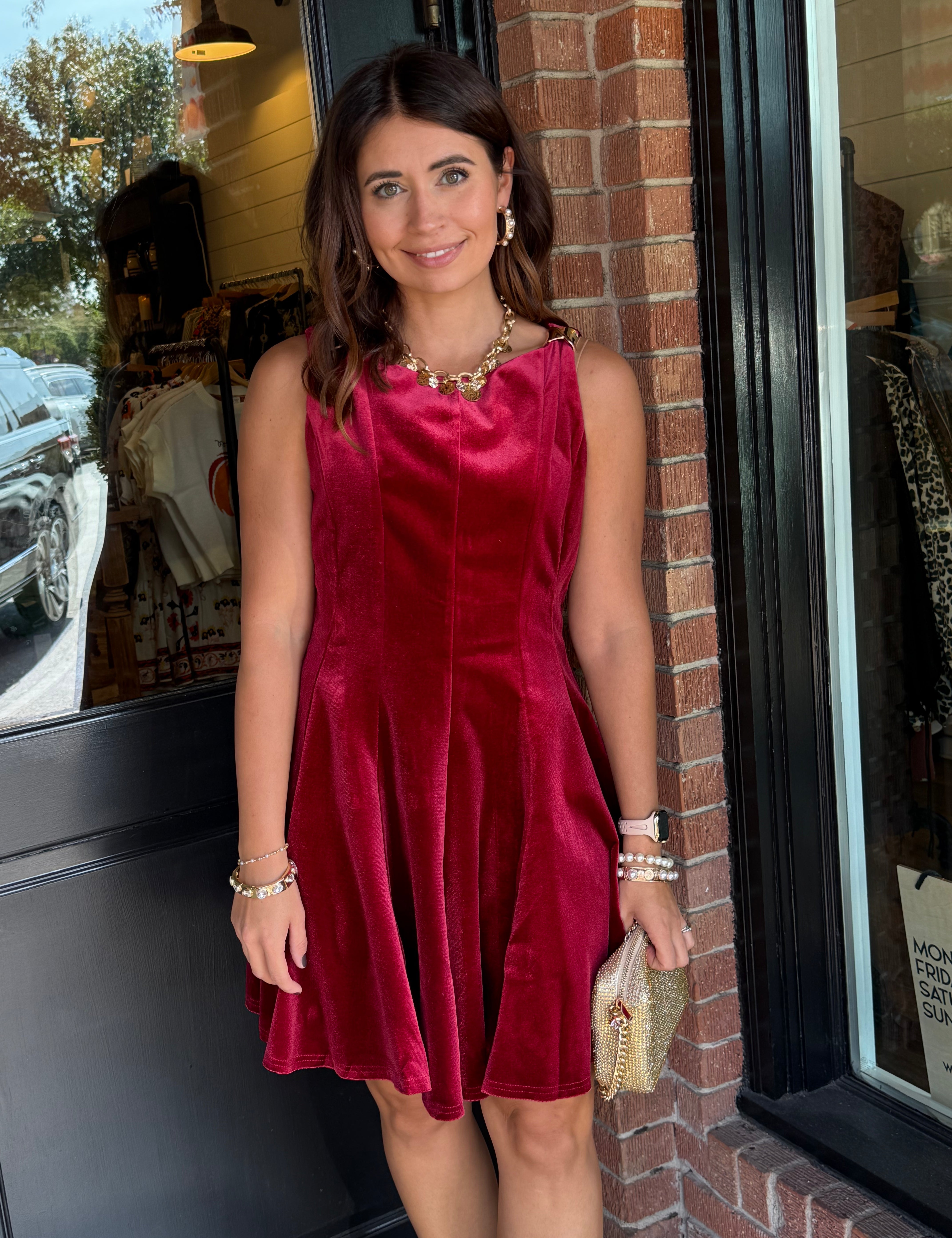 Juniper Velvet Mini Dress