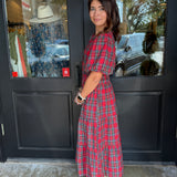 Stacey Tiered Midi Dress