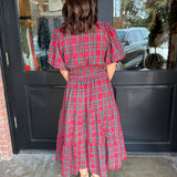 Stacey Tiered Midi Dress