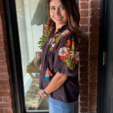 Kim Embroidered Top