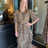 Jana Animal Print Dress