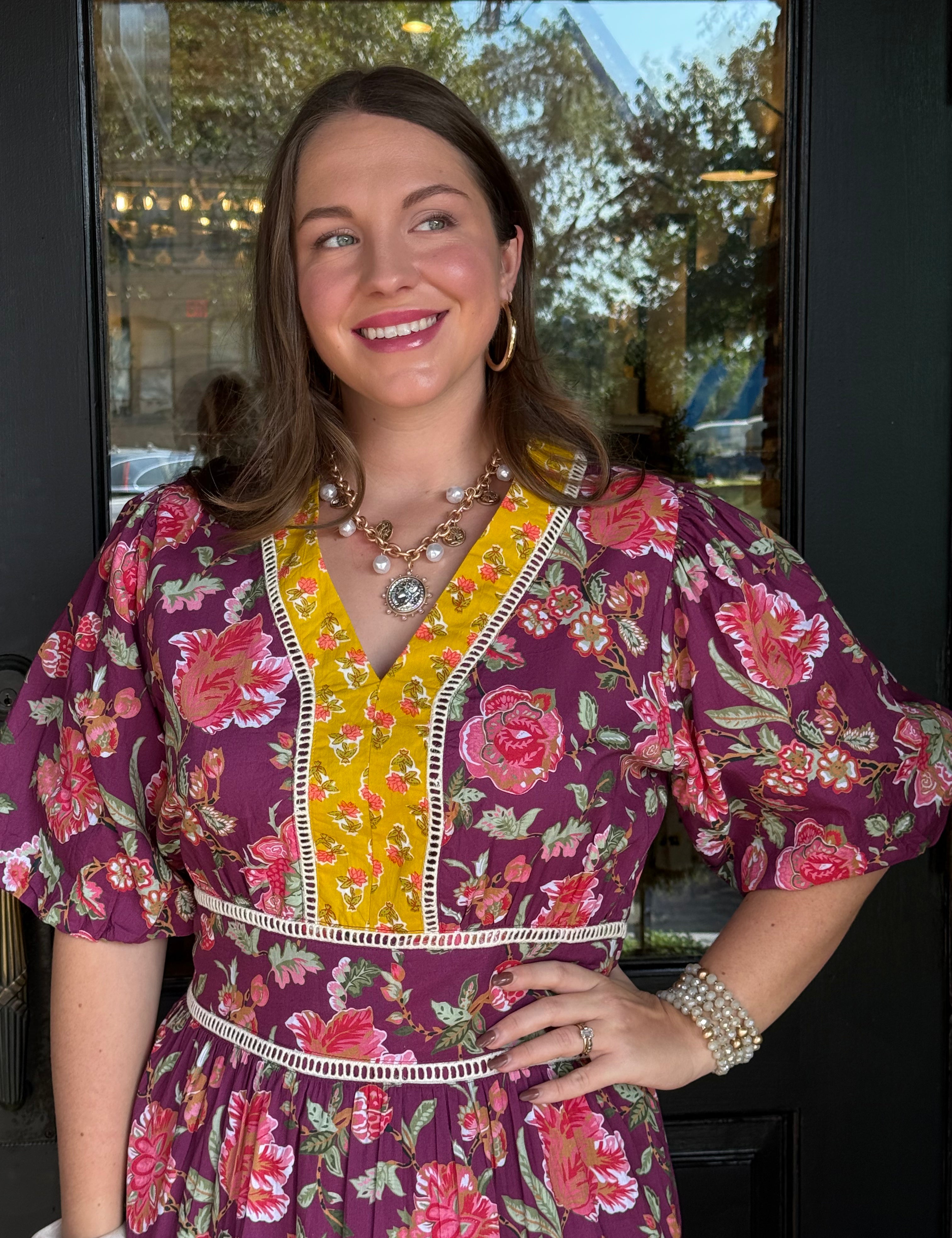 Carol Puff Sleeve Dress