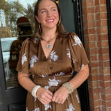 Tiera Floral Maxi Dress