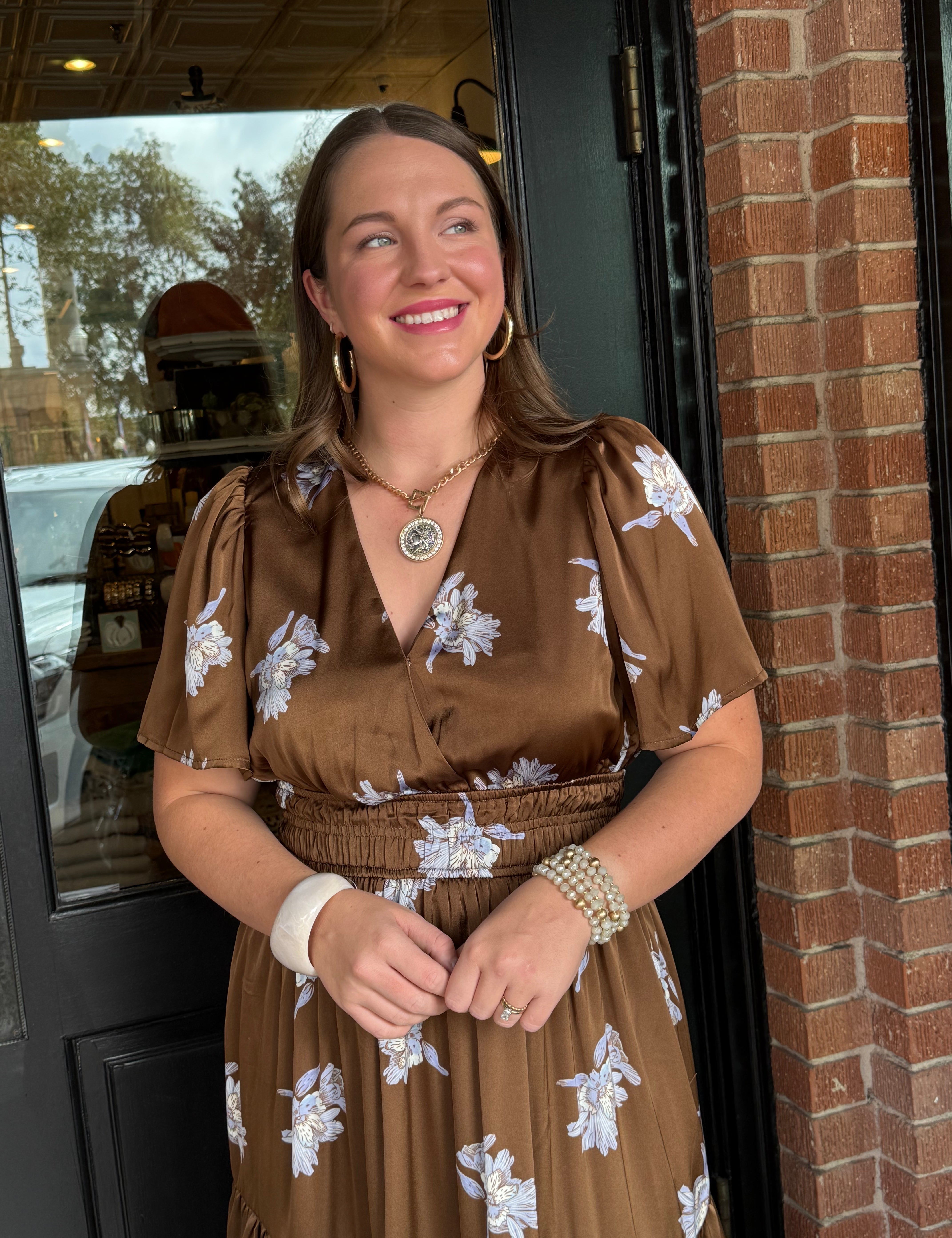 Tiera Floral Maxi Dress