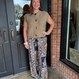 Misty Boho Wide Leg Pant