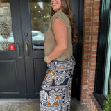 Misty Boho Wide Leg Pant