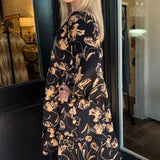 Sara Flower Print Dress