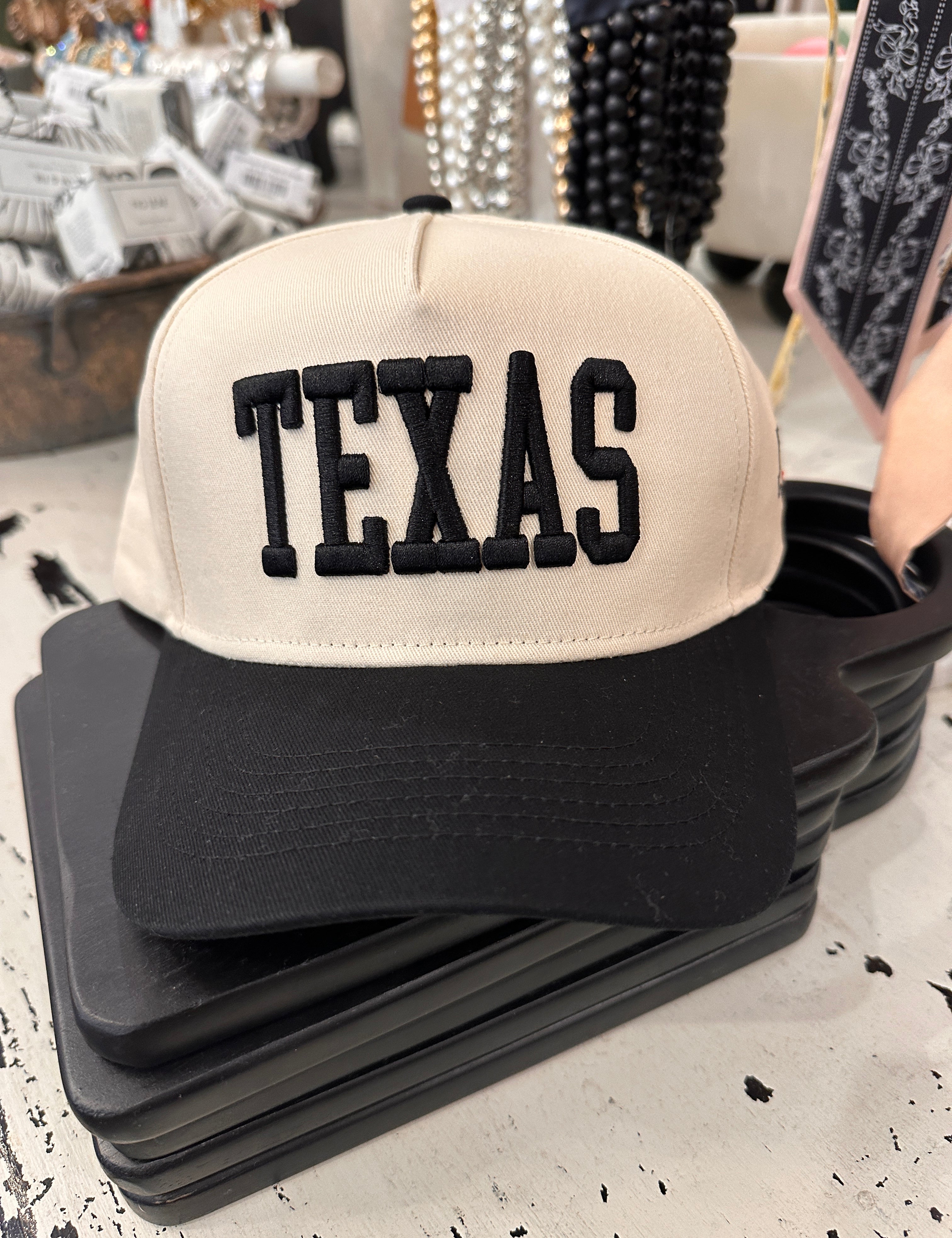 Texas Embroidered Hat