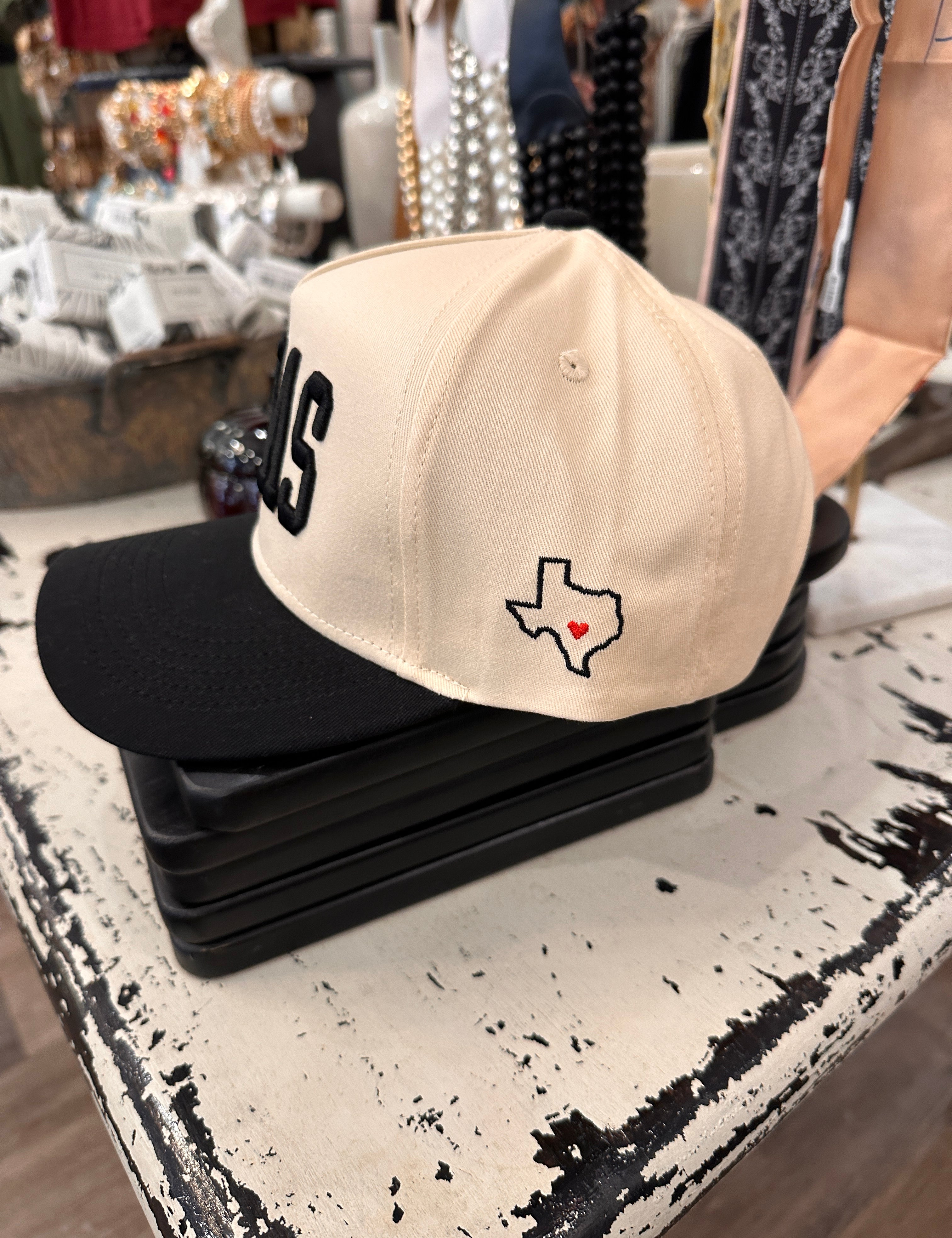 Texas Embroidered Hat