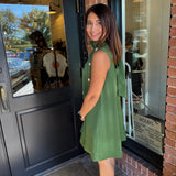 Melissa Solid Mini Dress