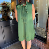 Melissa Solid Mini Dress