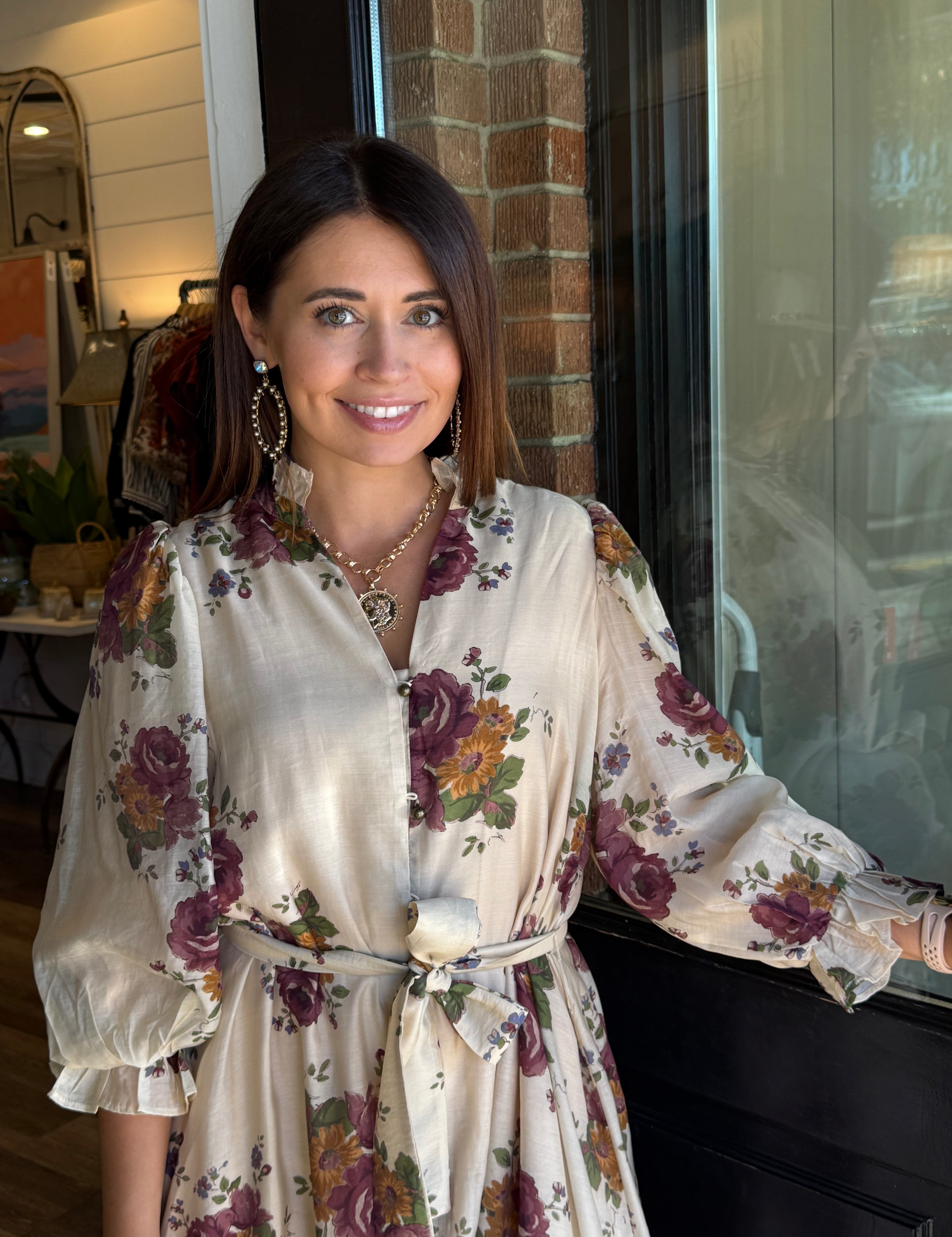 Hadley Floral Print Dress