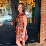 Kyra Zip Mini Dress